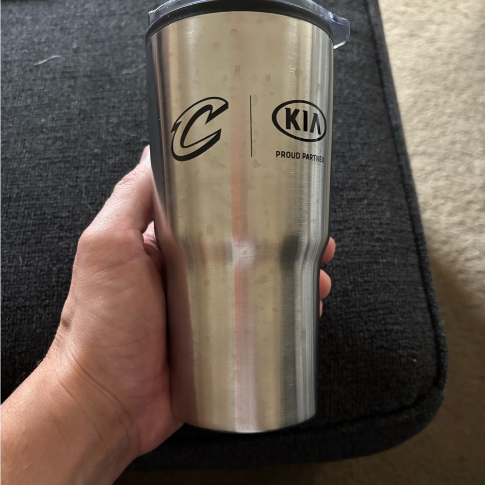 Cleveland cavaliers Stainless Steel Tumbler with Kia Logo